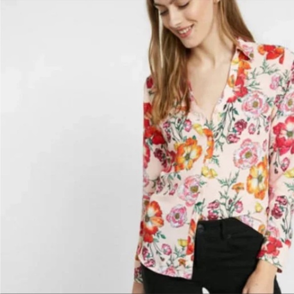 Express Portofino top slim fit
